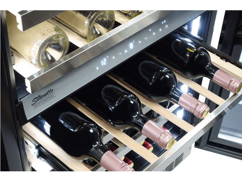 24" Silhouette Under-counter Wine Cellar - SPRWC053D1SS
