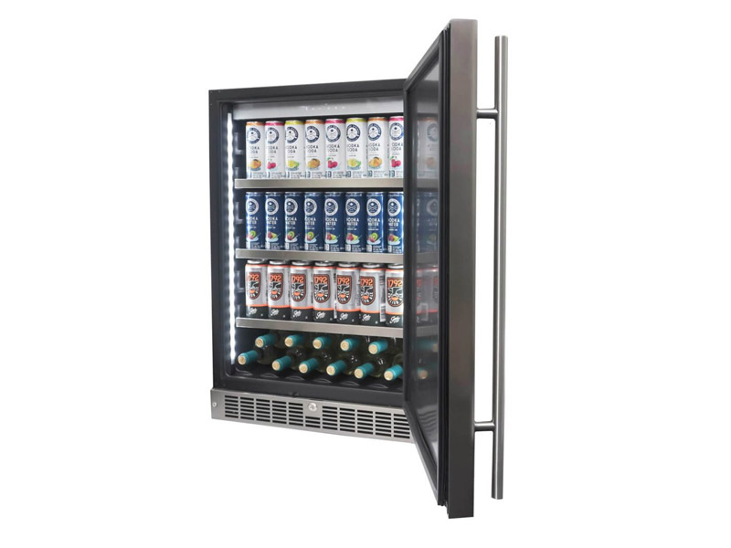 61" Silhouette 5.5 cu. ft. Capacity Compact Integrated Refrigerator - SPRAR055D1SS
