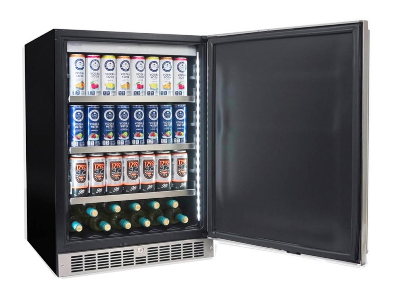 61" Silhouette 5.5 cu. ft. Capacity Compact Integrated Refrigerator - SPRAR055D1SS