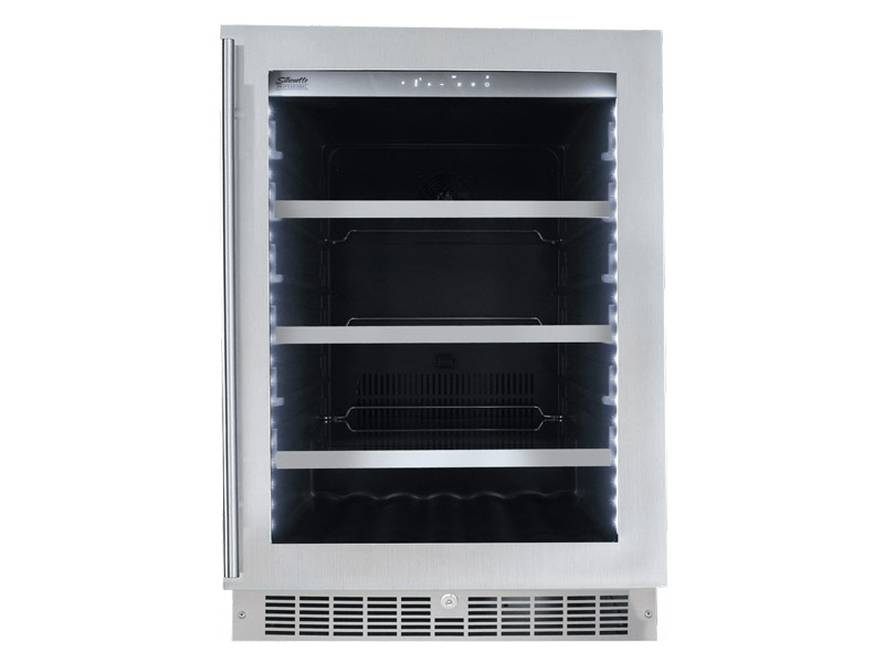 24" Silhouette Single-zone Beverage Centre -  SPRBC056D1SS