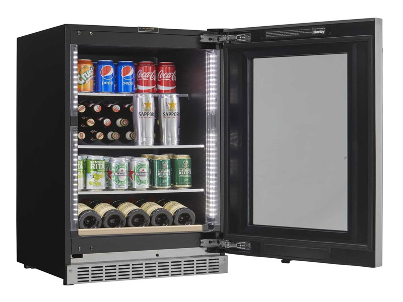 24" Silhouette 5.0 Cu. Ft. Frost Free UnderCounter Fridge - SRVBC050R - SS