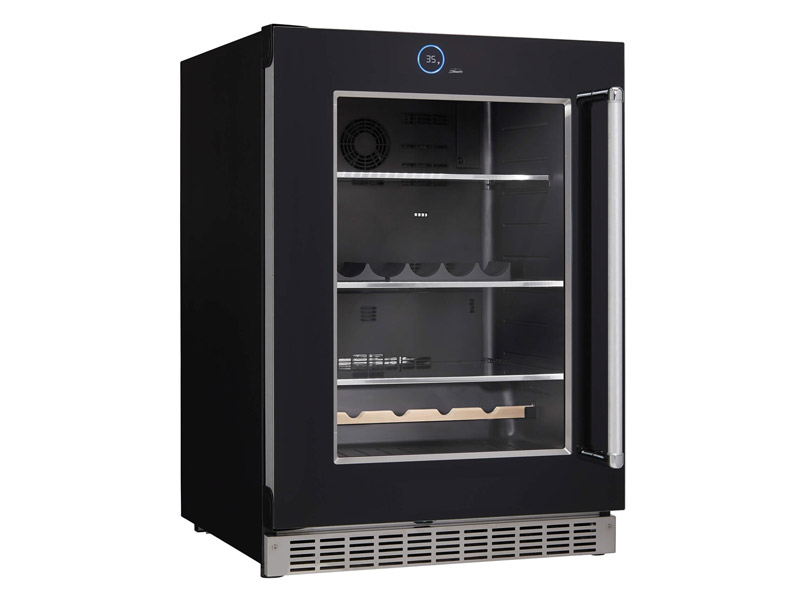 24" Silhouette Built-in Under Counter Refrigerator - SRVBC050L - SS