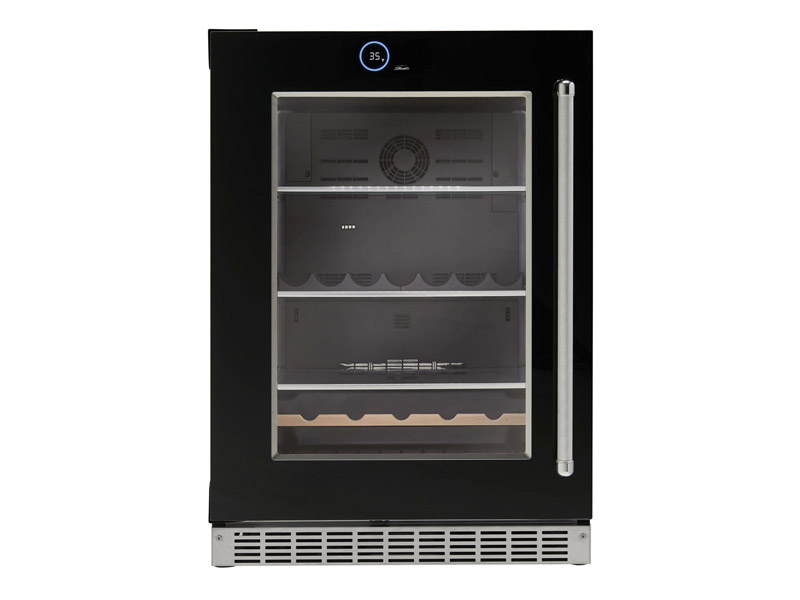 24" Silhouette Built-in Under Counter Refrigerator - SRVBC050L - SS