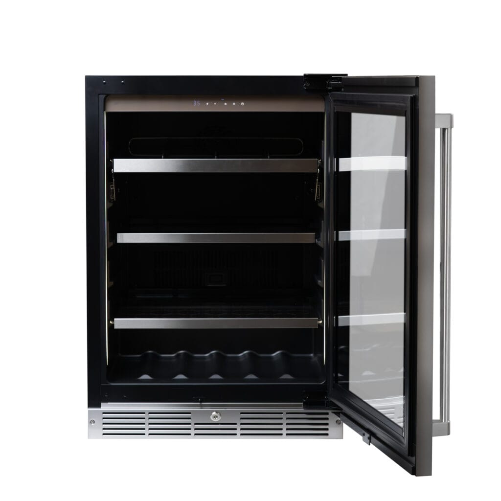 24" Silhouette Pro Gen 3 Built-in Beverage Center Panel-Ready - SPRBC052D3SS-P