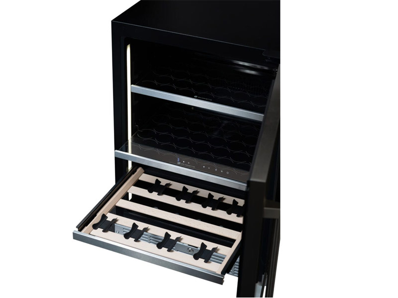 24" Silhouette Pro Gen 3 Built-in Wine and Beverage Center in Stainless Steel - SPRWBC052D3SS