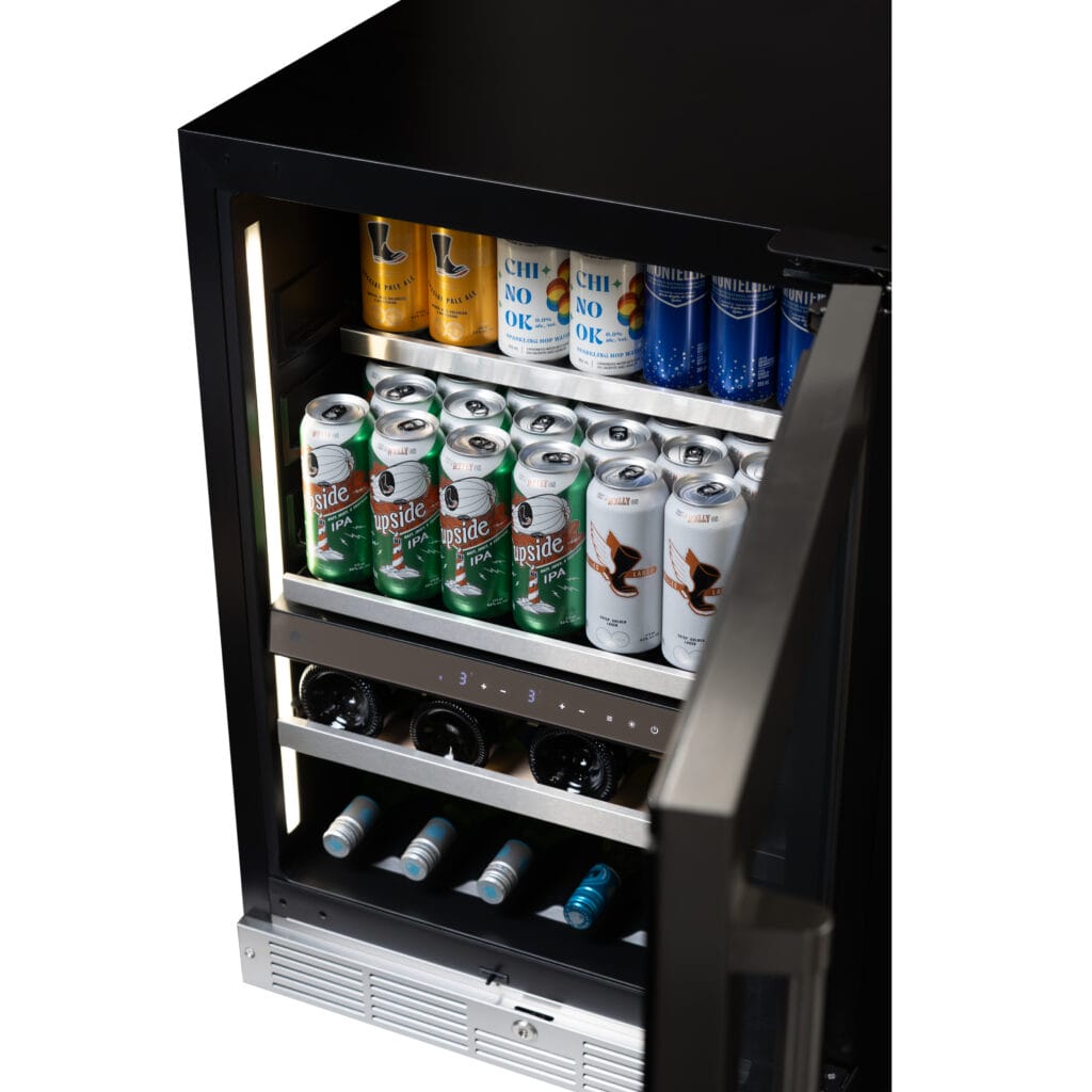24" Silhouette Pro Gen 3 Built-in Wine and Beverage Center Panel-Ready - SPRWBC052D3SS-P