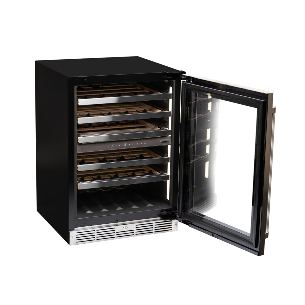 24" Silhouette Pro Gen 3 Built-In Wine Cellar Panel-Ready - SPRWC052D3SS-P