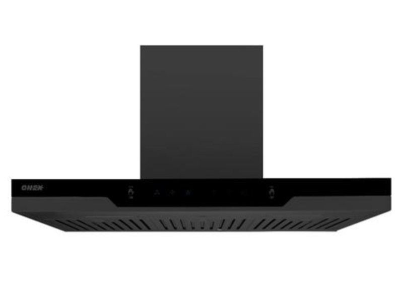 30" Onex  Wall Mount Range Hood in Black Stainless Steel - OWF630D-BL