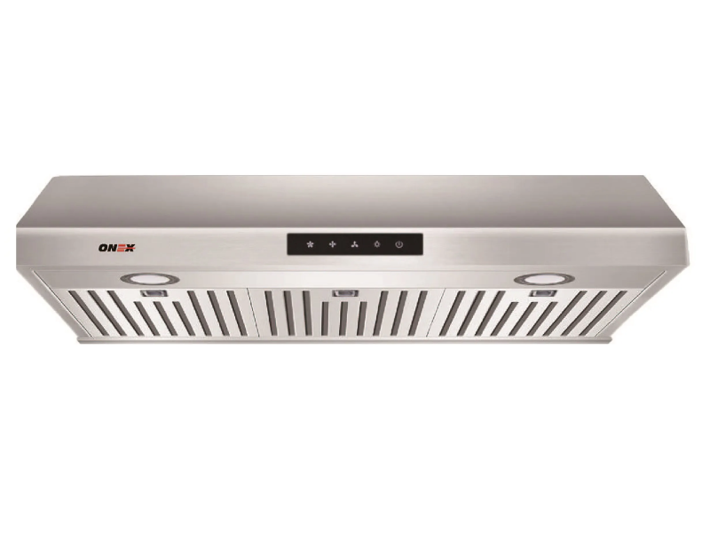30" Onex Under Cabinet Range Hood in Stainless Steel - OHF60D-SS