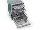 24" Midea 45 dBA Stainless Steel Dishwasher with Pocket Handle - MDT24P4AST