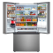 36" Midea 26.5 Cu. Ft. Counter-Depth French Door Dual Ice Maker Refrigerator - MRF27I6BST