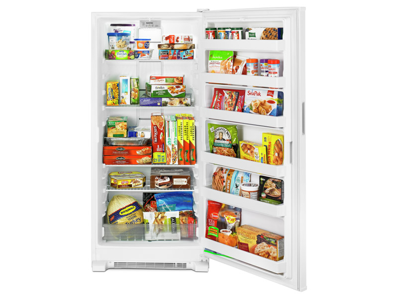 30" Maytag 18 Cu. Ft. Frost Free Upright Freezer With LED Lighting - MZF34X18FW