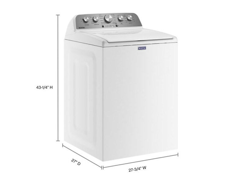 28" Maytag 5.2 Cu. Ft. Top Load Washer with Extra Power - MVW5035MW