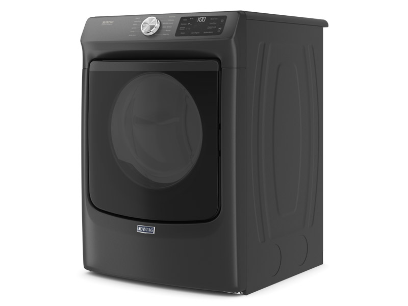 27" Maytag 7.3 Cu. Ft. Front Load Gas Dryer with Extra Power and Quick Dry Cycle - MGD6630MBK