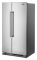 36" Maytag 25 Cu. Ft. Wide Side-by-Side Refrigerator in Stainless Steel - MSS25N4MKZ