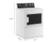 27" Maytag 7.4 Cu. Ft. Commercial-Grade Residential Dryer in White - MGDP586KW