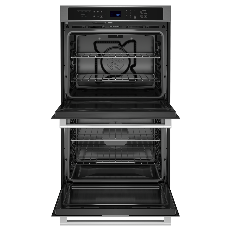 27" Maytag 8.6 Cu. Ft. Double Wall Oven with Air Fry and Basket in FingerPrint Resistant Stainless Steel - MOED6027LZ