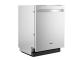 Whirlpool 47 dBA Flush to Cabinet Dishwasher with 3rd Rack - WDTF5024SZ