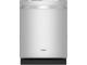 24" Whirlpool 50 dBA Flush to Cabinet Built-in Dishwasher - WDTF3024SZ