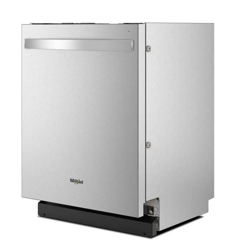 24" Whirlpool 50 dBA Flush to Cabinet Built-in Dishwasher - WDTF3024SZ