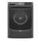 27" Maytag 5.5 Cu. Ft. Front Load Washer  7.3 Cu. Ft. Dryer and Stacking Kit - W10869845-MHW6630MBK-YMED6630MBK