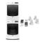 27" Maytag 5.5 Cu. Ft. Front Load Washer And 7.3 Cu. Ft. Front Load Gas Dryer and Stacking Kit - W10869845-MHW6630HW-MGD6630HW