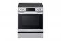30"  LG 6.3 cu ft. Capacity Smart Wi-Fi Enabled ProBake Convection Electric Slide-in Range - LSEL6335F