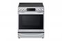 30" LG 6.3 cu ft. Capacity Smart Wi-Fi Enabled ProBake Convection Electric Slide-in Range - LSEL6337F