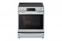 30" LG 6.3 cu ft. Capacity Smart Wi-Fi Enabled ProBake Convection Electric Slide-in Range - LSEL6337F